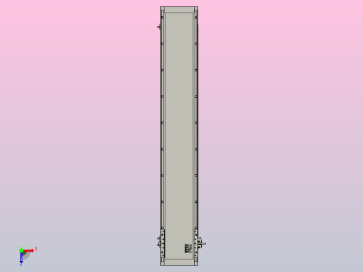 直驱直线电机轴TPA-LNP3-170-75C2-1-L960-3-C-10-N3俯视缩略图