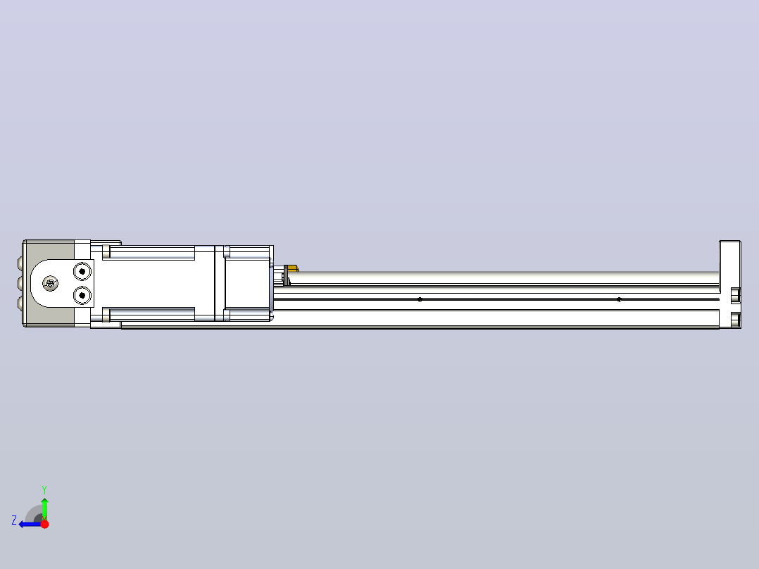 KK60-300A1-HL0 模组 标准A1滑座 KK60-A1-HL0 替换上银右视图