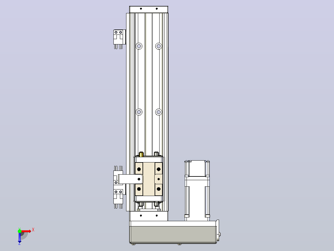 KK60-300A1-HL0 模组 标准A1滑座 KK60-A1-HL0 替换上银俯视图