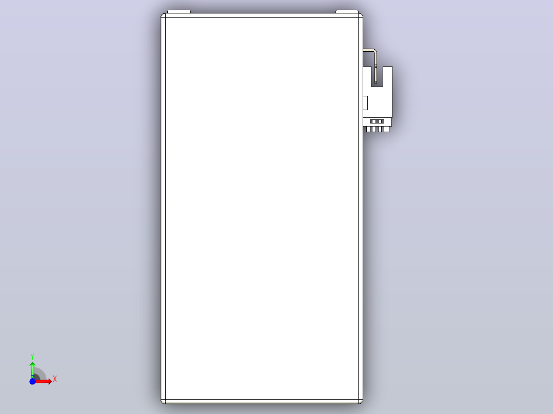 日规模组半封闭丝杆TPA-HNR-85S-1610C-L1050-MP-Y-P20-N3前视图
