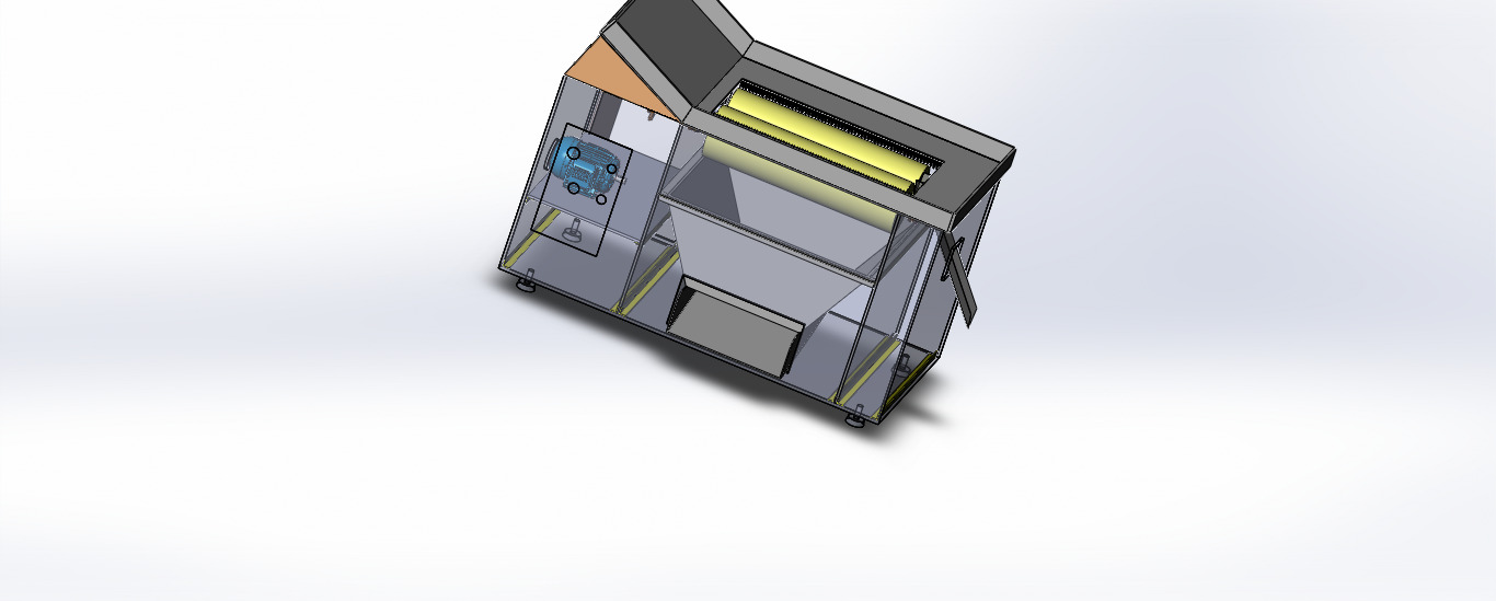 枣核剔除机机械设计