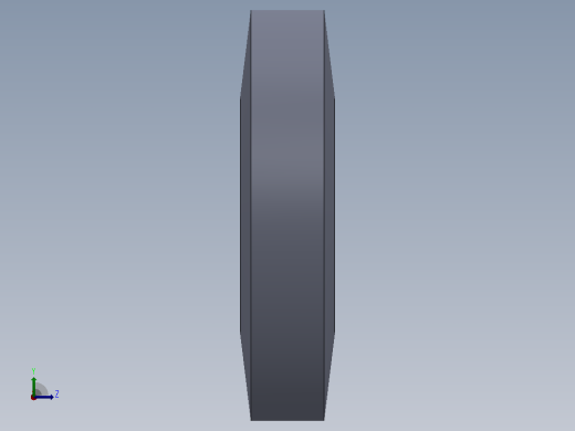 多套毡圈油封3D模型Solidworks设计左视缩略图