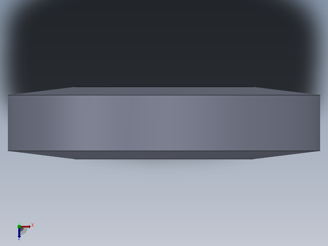 多套毡圈油封3D模型Solidworks设计俯视图