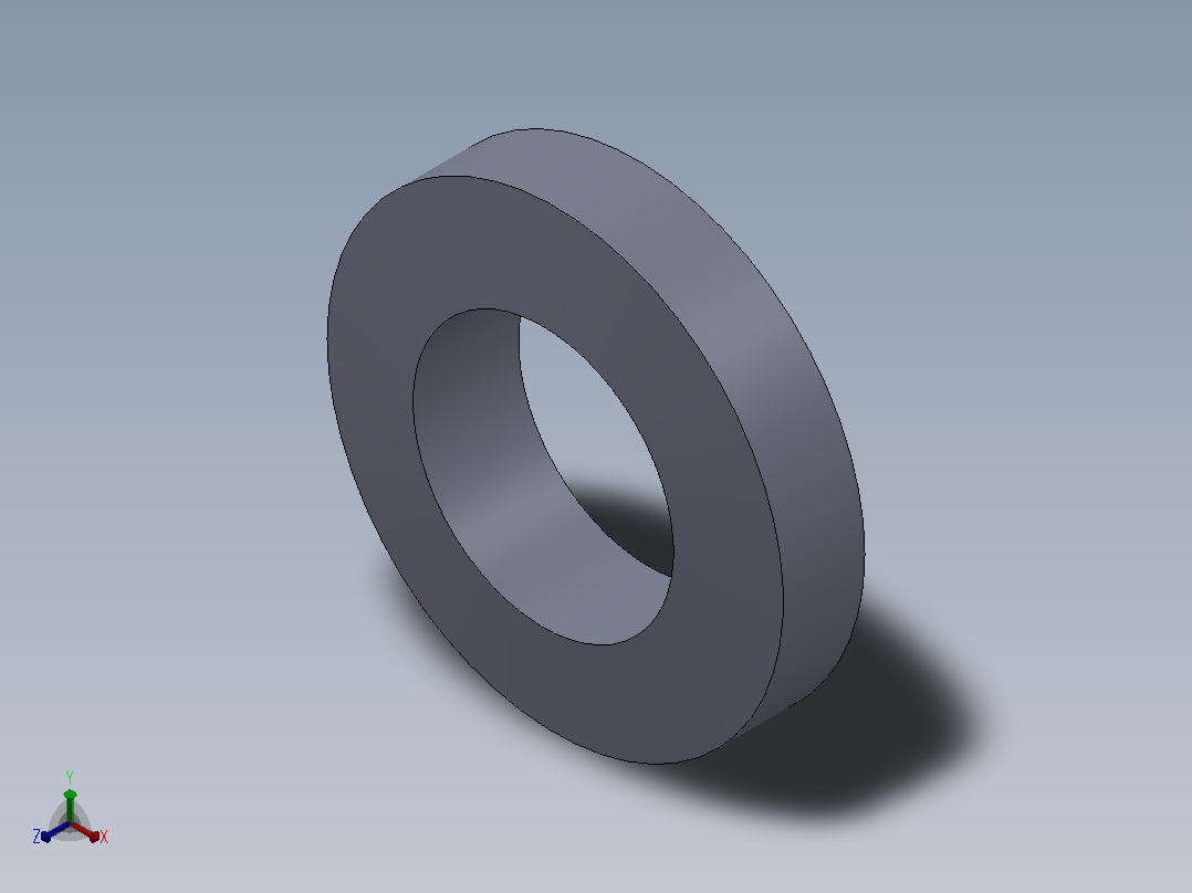多套毡圈油封3D模型Solidworks设计正等轴测图