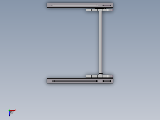 娱乐设施高空揽月的机械设计(sw+说明书+cad)俯视缩略图