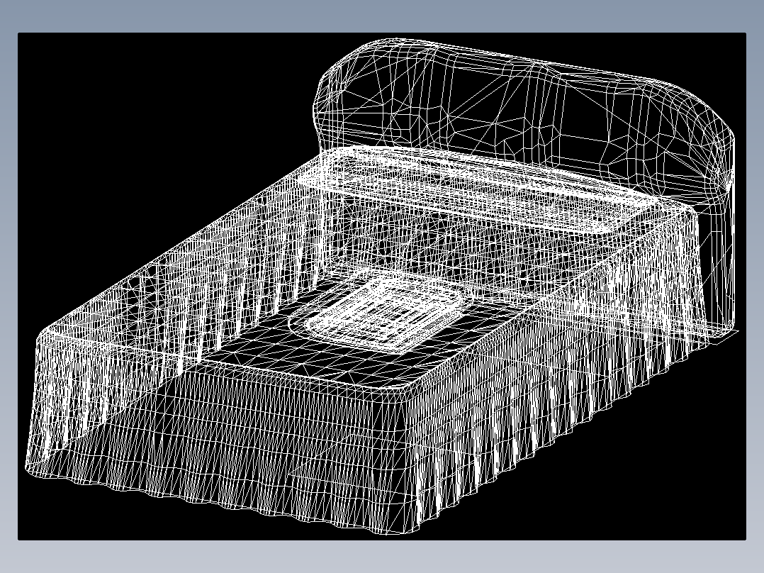 室内家具和灯具等的模型十-K-B25