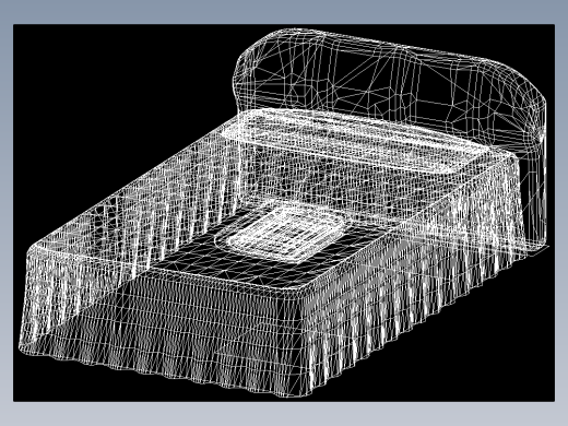 室内家具和灯具等的模型十-K-B25