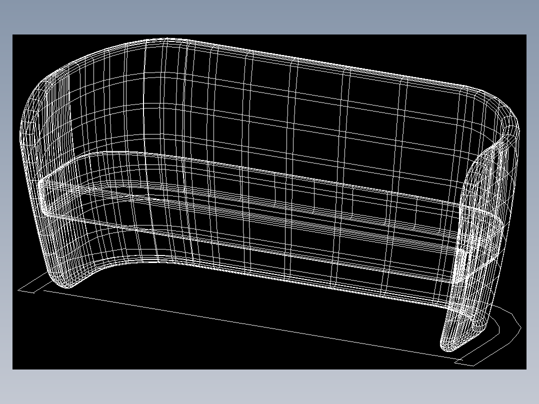室内家具和灯具等的模型十二-K-S25-3