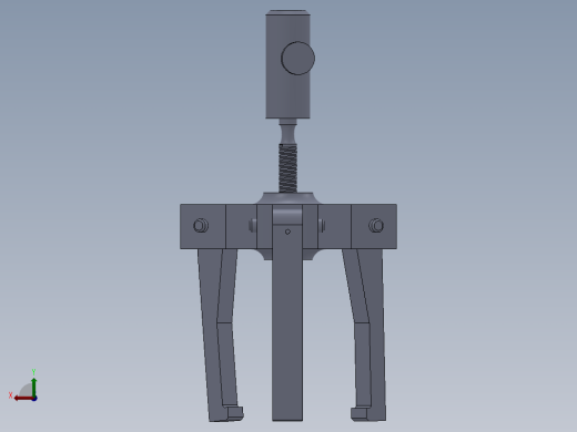 solidworks 车轮高速缓冲器后视缩略图
