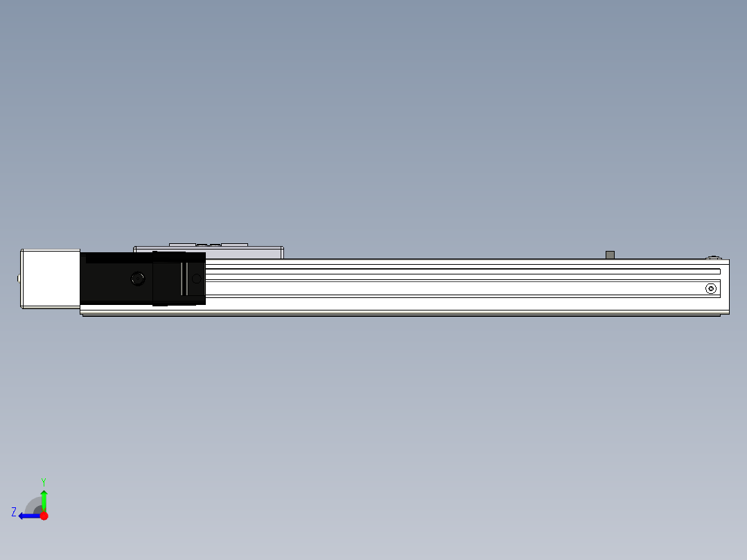 Toyo东佑达直线模组-ECH6-300-BL右视图
