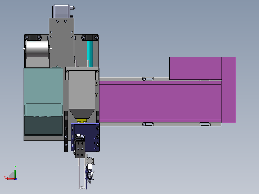电阻焊机图后视图