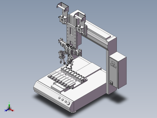 双头三轴自动焊锡机