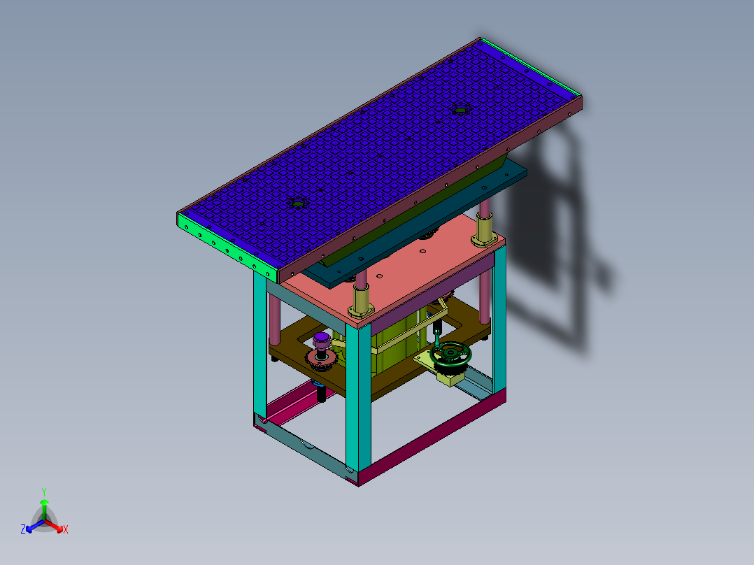 升降真空吸附台