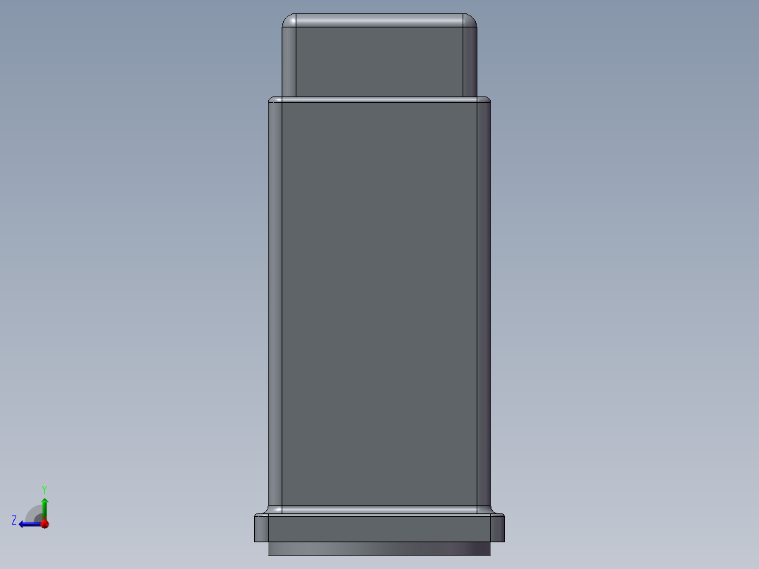 液压马达右视图