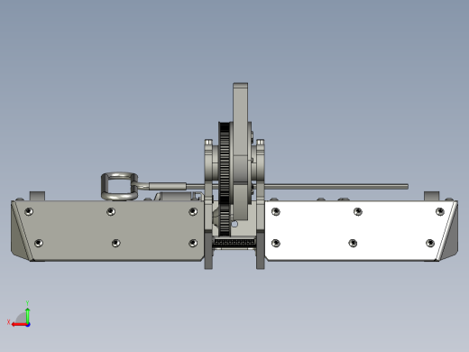 15公斤的旋转战斗机器人3D数模图纸 STEP格式后视缩略图