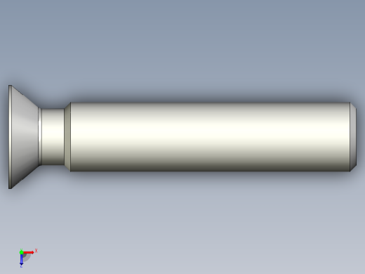 沉头螺钉-Slotted_BOLT-M10-L50_42-15-2x2-40.stp俯视缩略图
