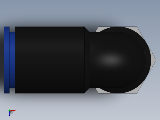 Ø6 x M6 COTOVELO 90° MACHO GIRAT. (C02470606)俯视缩略图