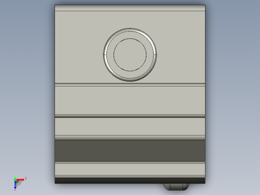 基恩士CZ-V1_kc图纸模型俯视缩略图