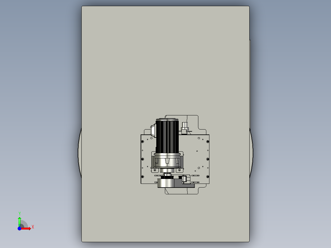 高速龙门自动螺丝机前视图