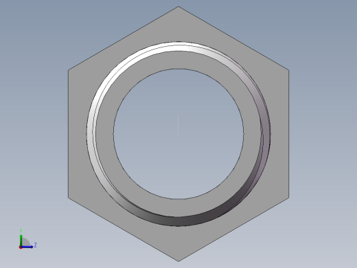 转接头-内外丝等径 DN15左视缩略图