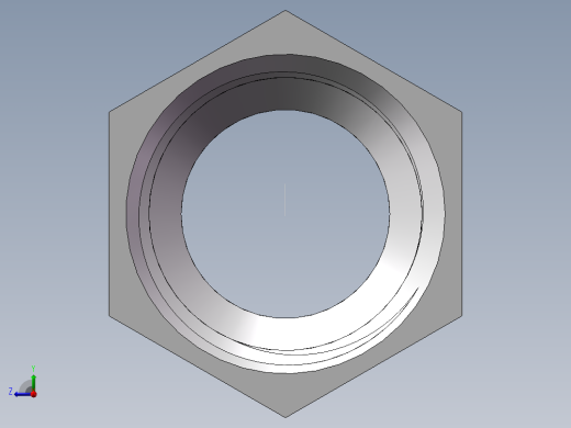 转接头-内外丝等径 DN15右视缩略图