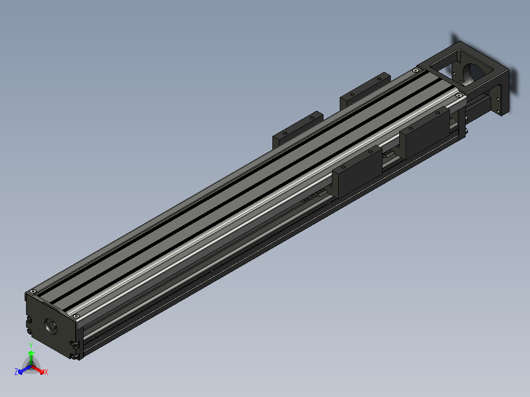 模组MK86-640A2-F0C正等轴测图
