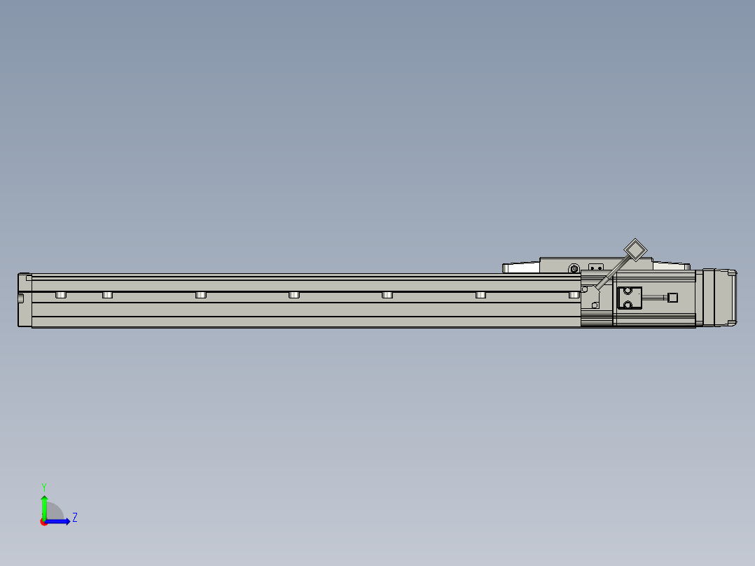 威洛博模组VGTH12-L10-C-S500-BR-ZT40-C3左视图