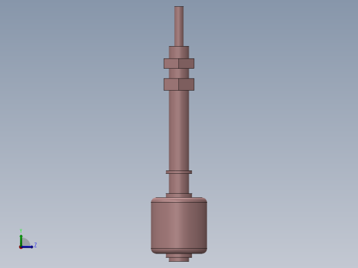 液位浮球左视缩略图