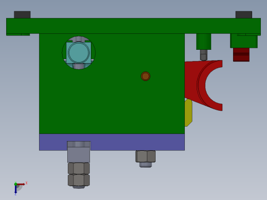 831002拨叉加工工艺及铣φ60两侧面夹具设计【含三维SolidWorks】俯视缩略图