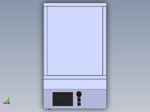 钣金压平卷弯机器sw18可编辑后视缩略图