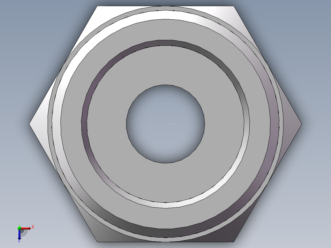 英制管螺纹ED密封、1CB-26-06WD非标俯视图