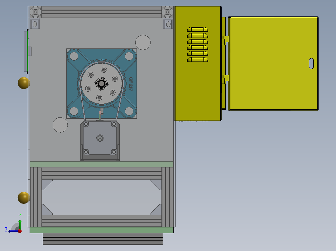 注塑模具、模具(30)右视图