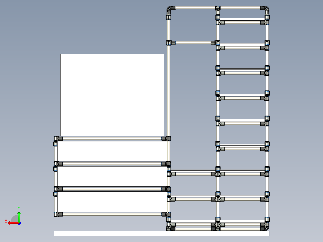 B2004054-橱柜后视图