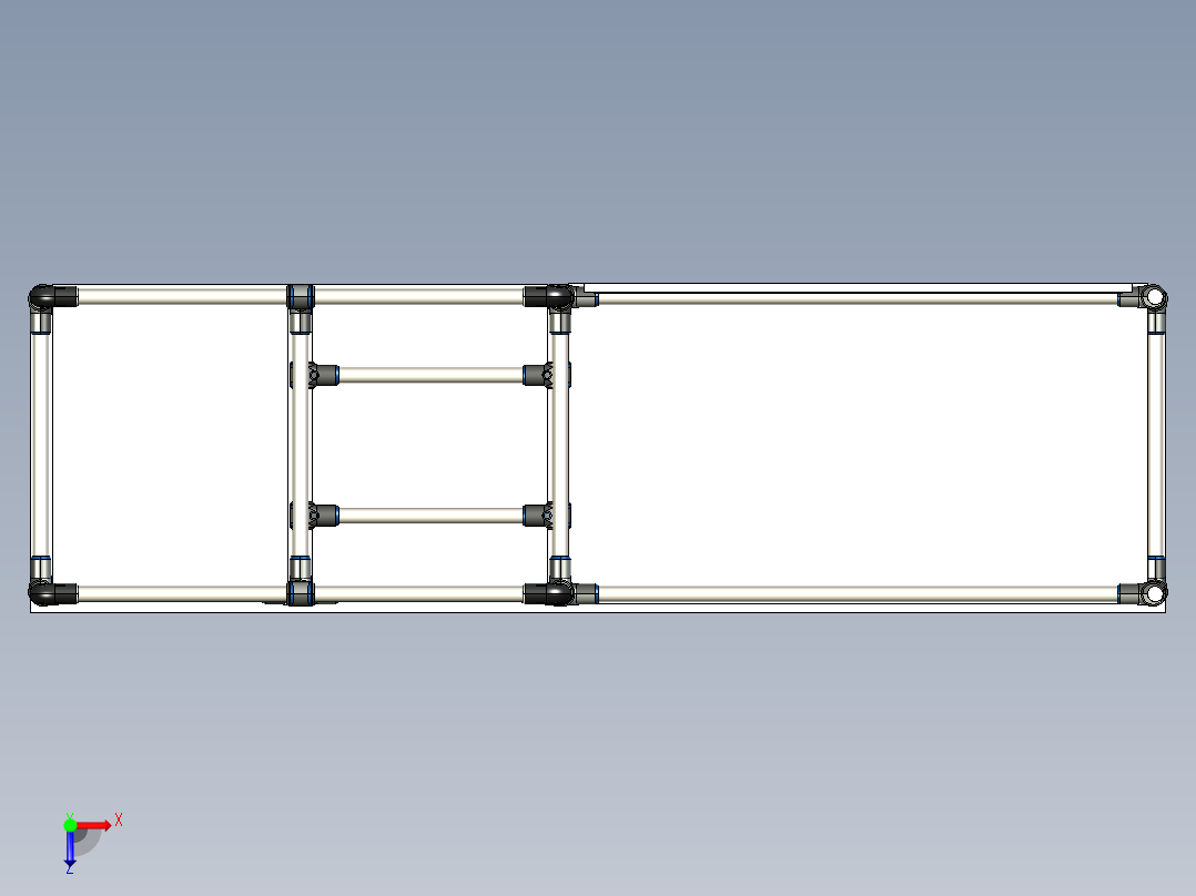 B2004054-橱柜俯视图