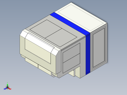 激光打孔机外壳