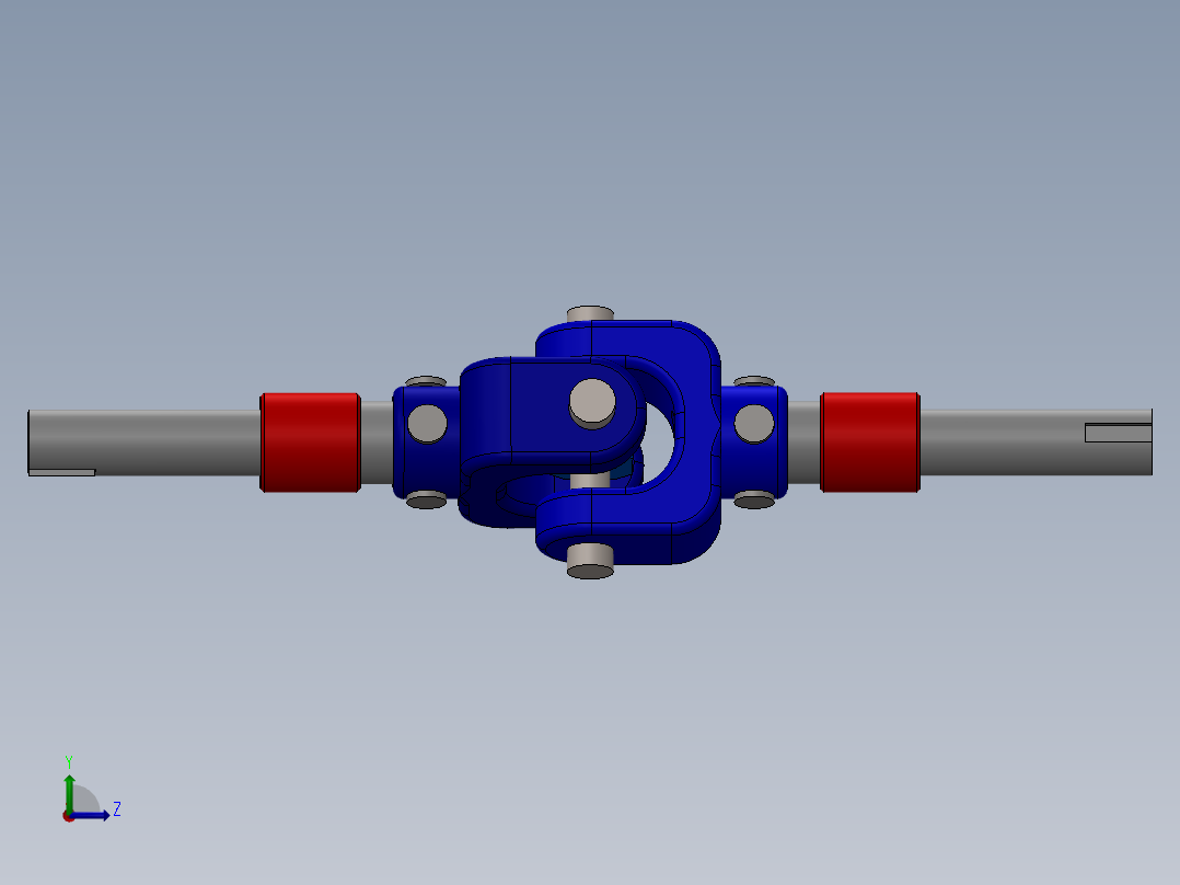 万向节(48)左视图