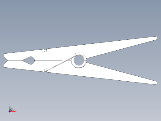 扭簧木夹前视缩略图