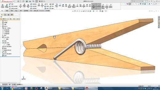 扭簧木夹缩略图