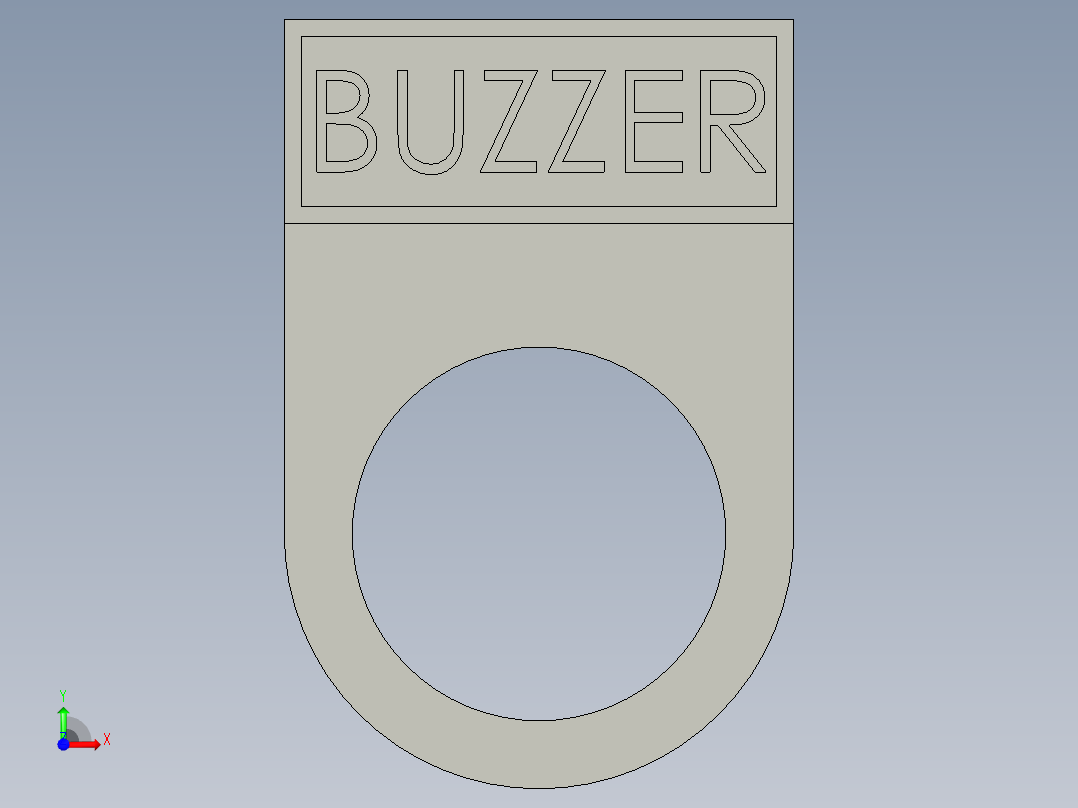 AS_按钮牌-蜂鸣器前视图