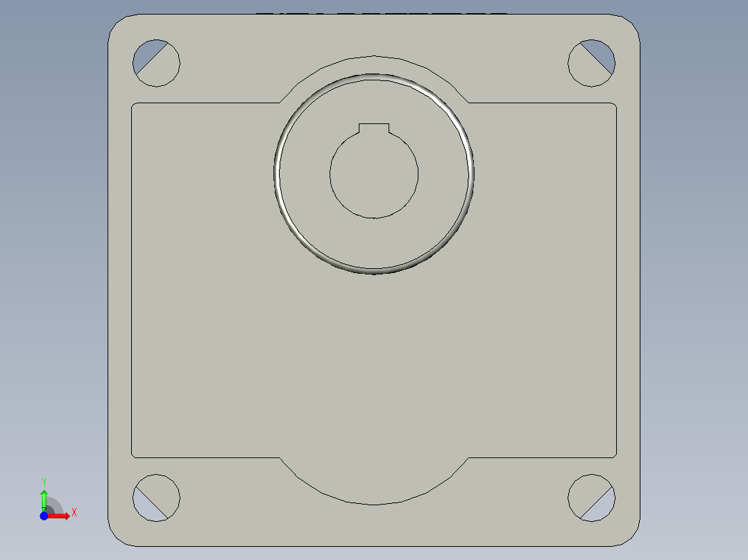 减速电机5IK120GU-CF台力07-15前视图