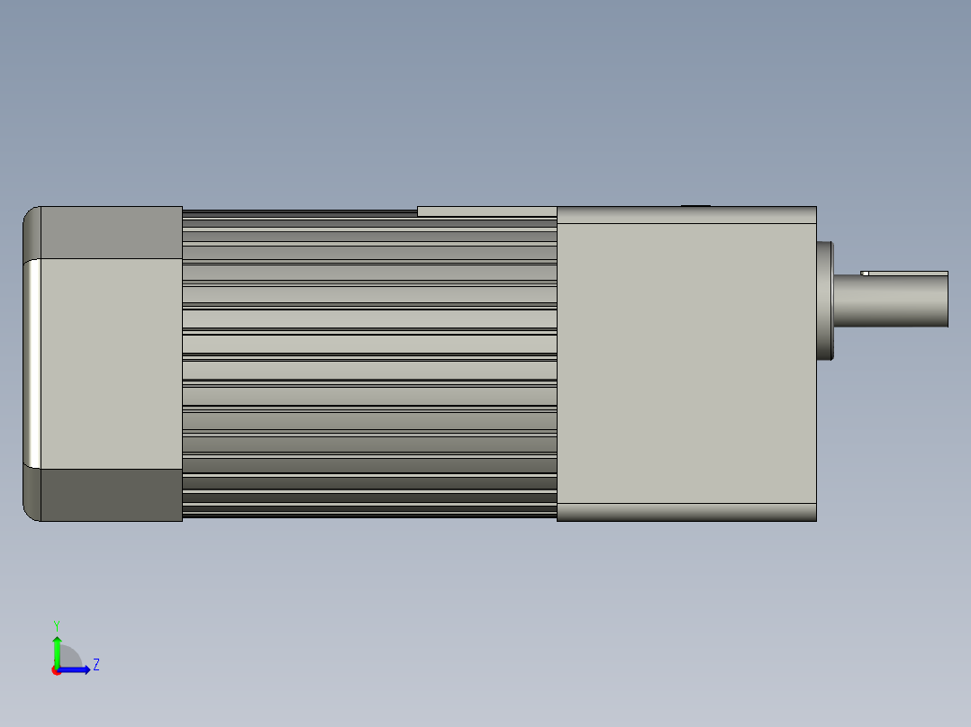 减速电机5IK120GU-CF台力07-15左视图