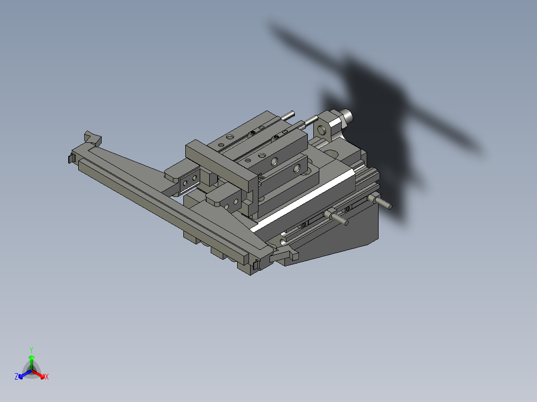 SPR-M15031-A03气夹爪主视图