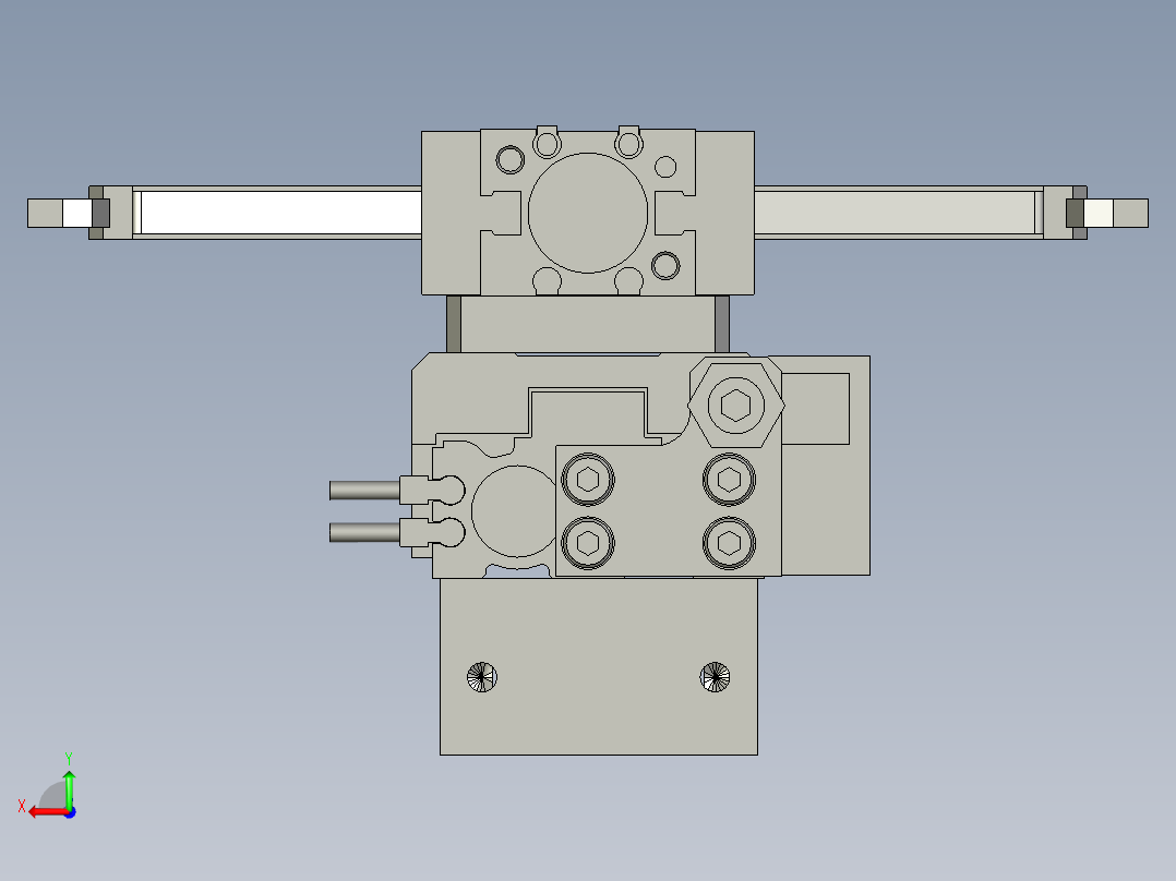 SPR-M15031-A03气夹爪后视图
