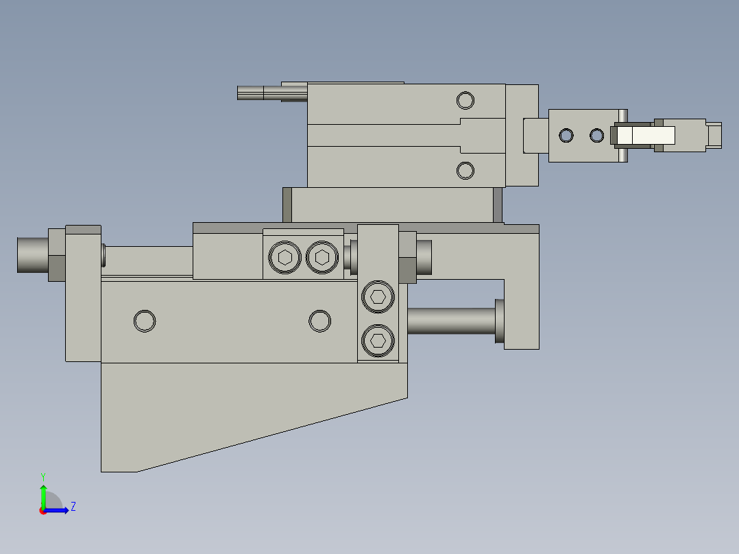 SPR-M15031-A03气夹爪左视图