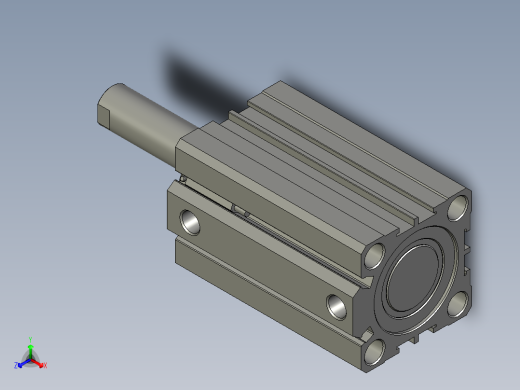 Y-亚德客气缸--ACQ40x50S(0)+(CS1-G-1)