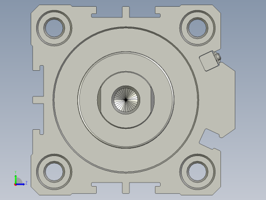 Y-亚德客气缸--ACQ40x50S(0)+(CS1-G-1)左视缩略图