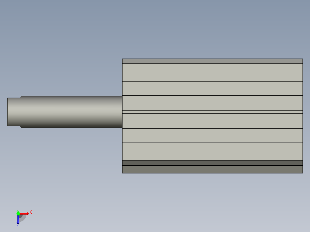 Y-亚德客气缸--ACQ40x50S(0)+(CS1-G-1)俯视图