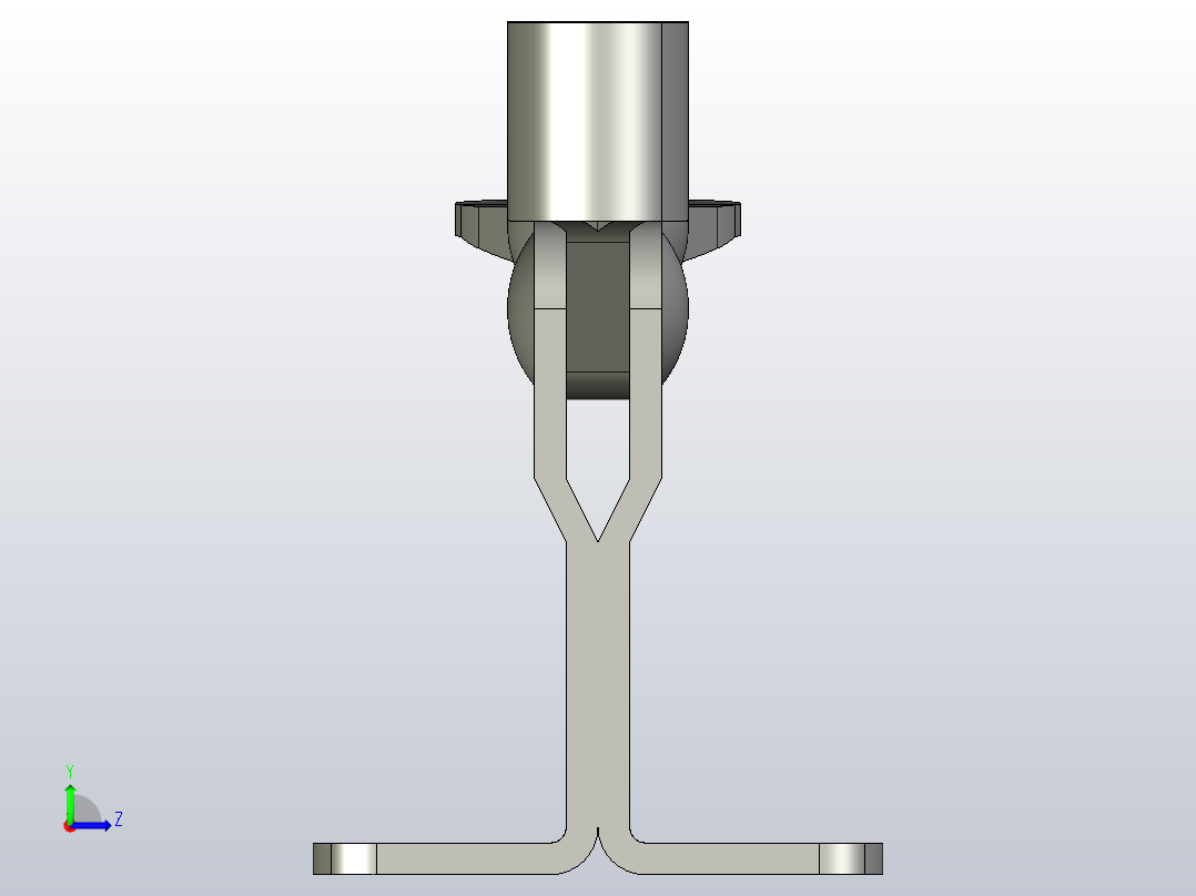 快速钳夹系列 HS-201bhb左视图