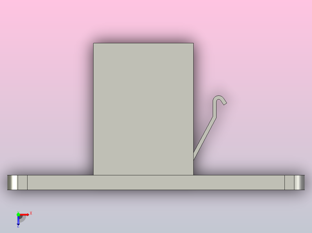 布线板插入件RJ45俯视图