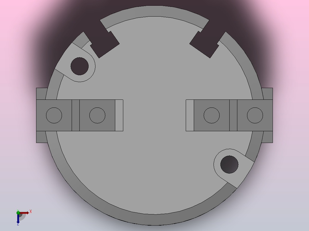 MHS2-（32～40D）系列气爪（平行开闭型）[MHS2-32D]俯视图
